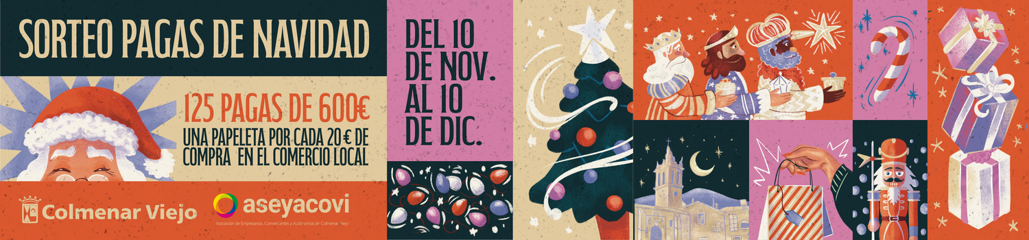Imagen Arranca la campaña ‘Pagas de Navidad’ para impulsar el comercio local en Colmenar Viejo
