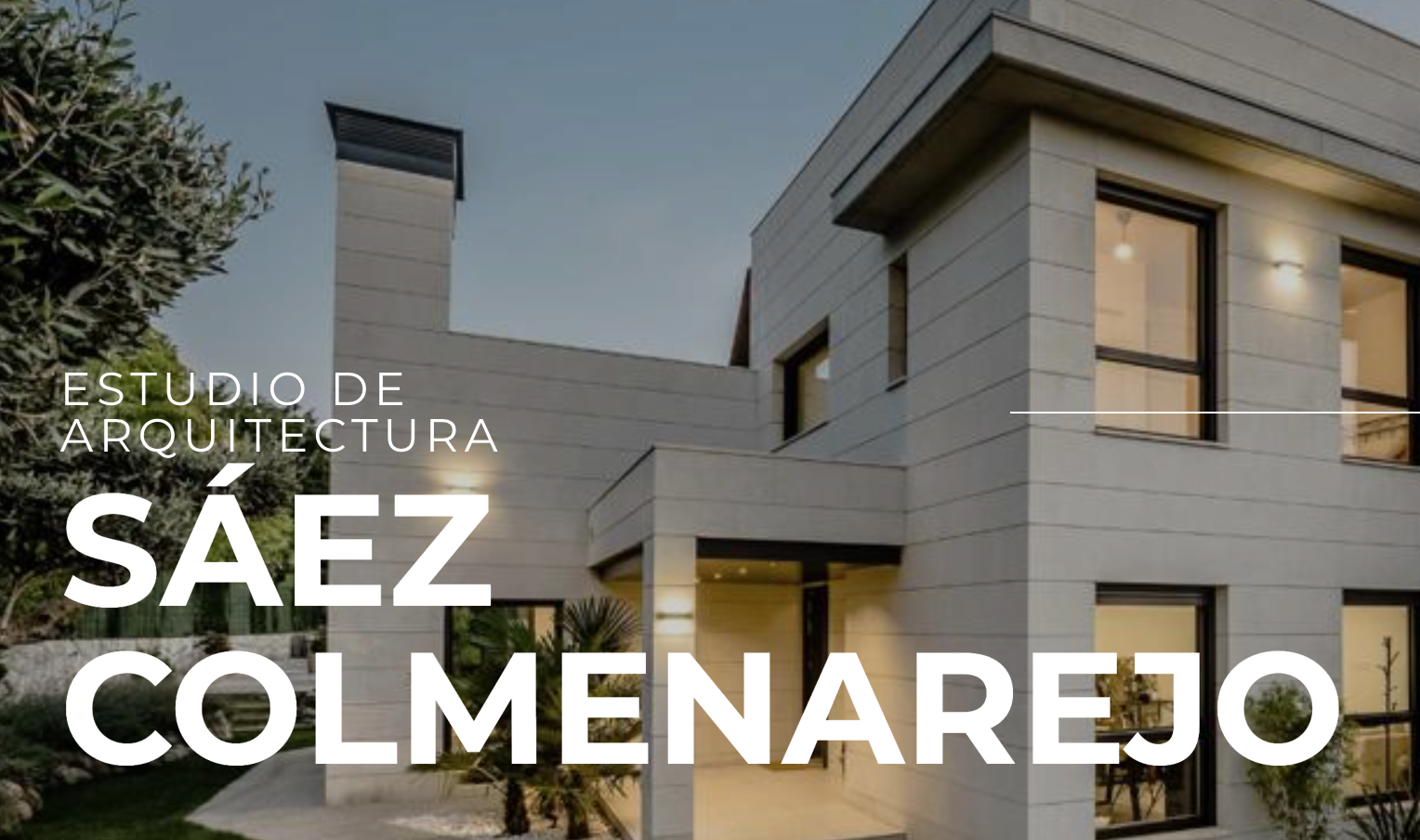 Foto de portada SÁEZ COLMENAREJO ESTUDIO DE ARQUITECTURA